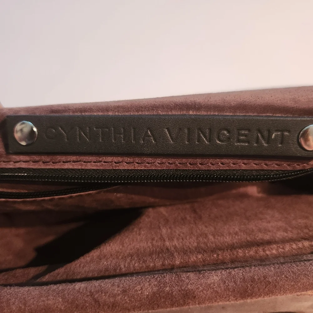 Cynthia Vincent Vibrant Patterned Clutch Handle Bag with Studs - Picture 2 of 12